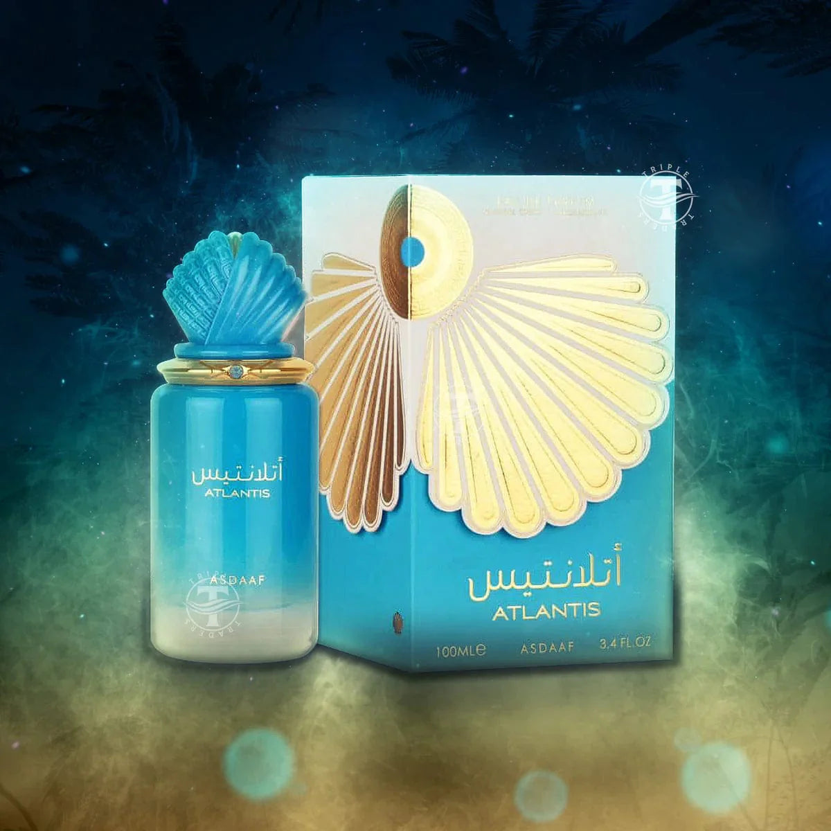 ATLANTIS BLUE Asdaaf perfume HOMBRE 100ml