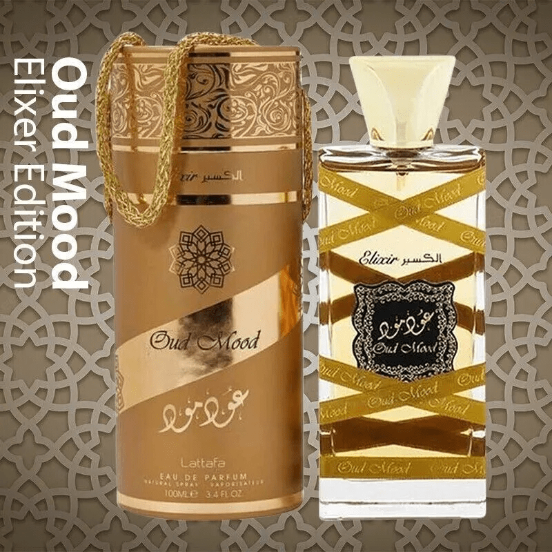 OUD MOOD ELIXIR Lattafa perfume UNISEX 100ml