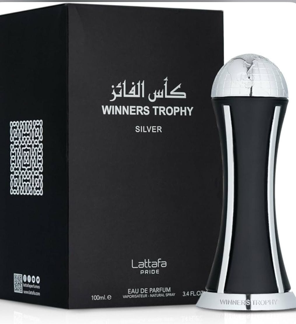 WINNERS TROPHY SILVER Lattafa perfume Unisex 100ml