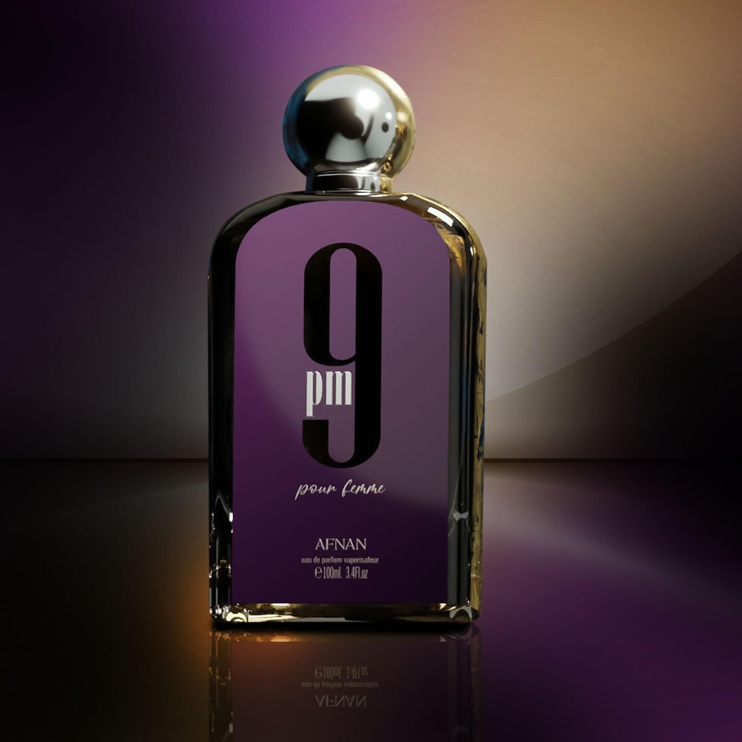 9 pm POUR FEMME Afnan perfume MUJER 100ml