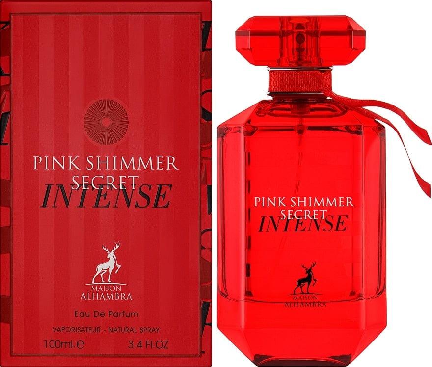 PINK SHIMMER SECRET INTENSE Maison alhambra perfume WOMEN 100ml