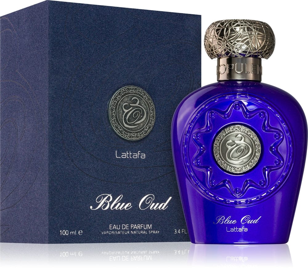 BLUE OUD Lattafa perfume HOMBRE 100ml
