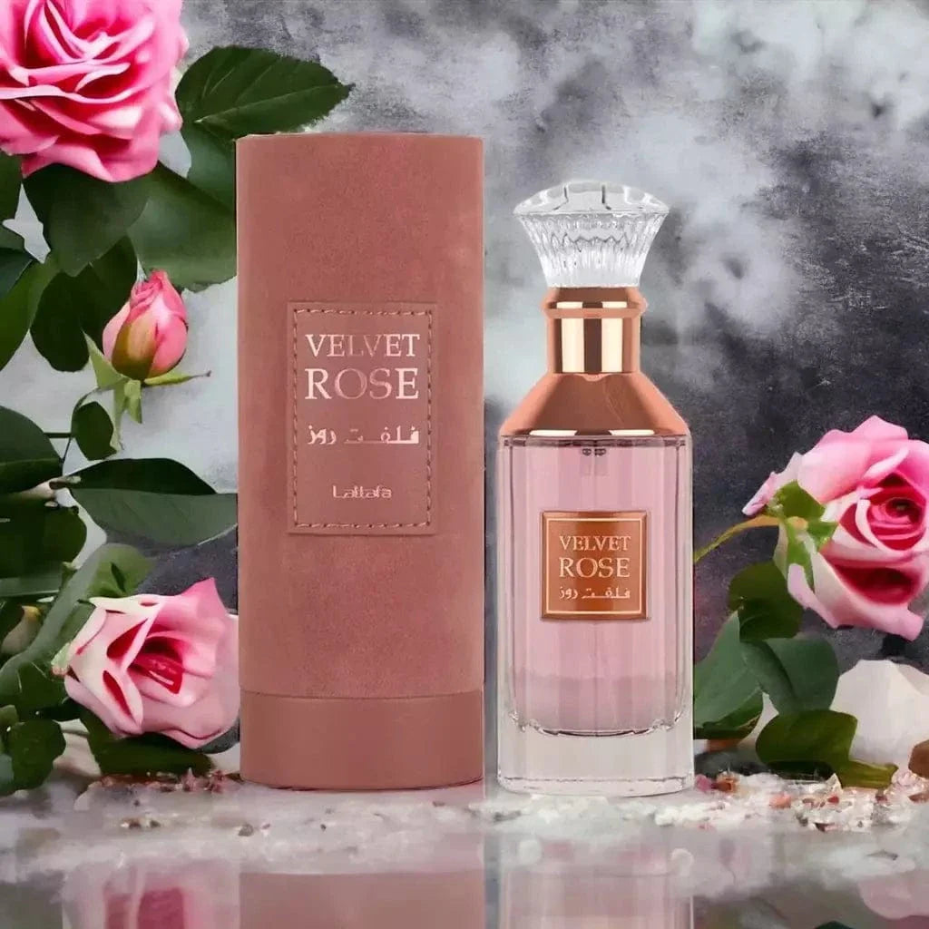 VELVET ROSE Lattafa perfume para mujer 100ml