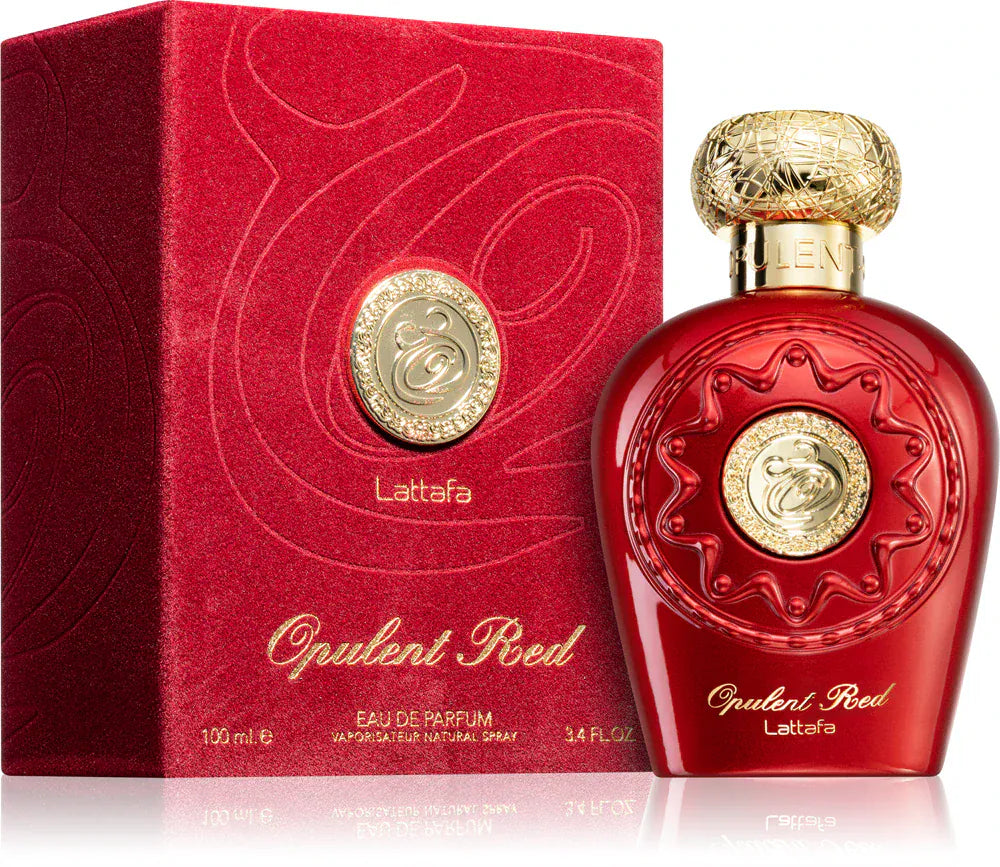OPULENT RED Lattafa perfume MUJER 100ml