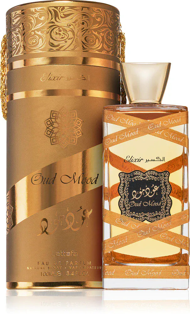 OUD MOOD ELIXIR Lattafa perfume UNISEX 100ml