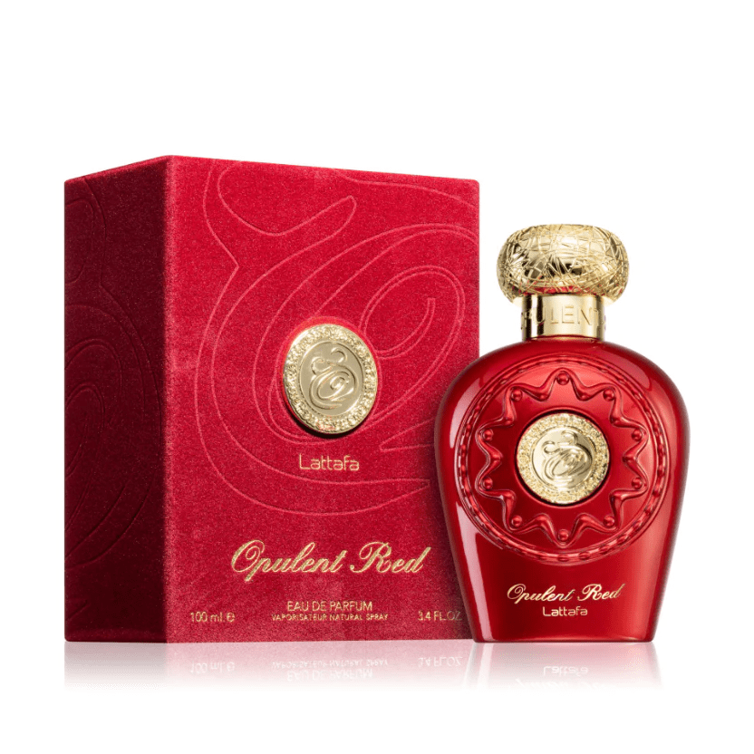 OPULENT RED Lattafa perfume MUJER 100ml